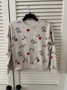 Monoprix girls sweatshirt size 12